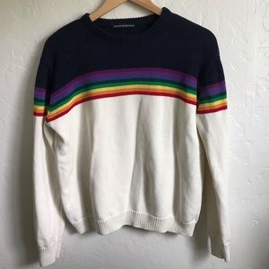 Brandy Melville Rainbow Sweater